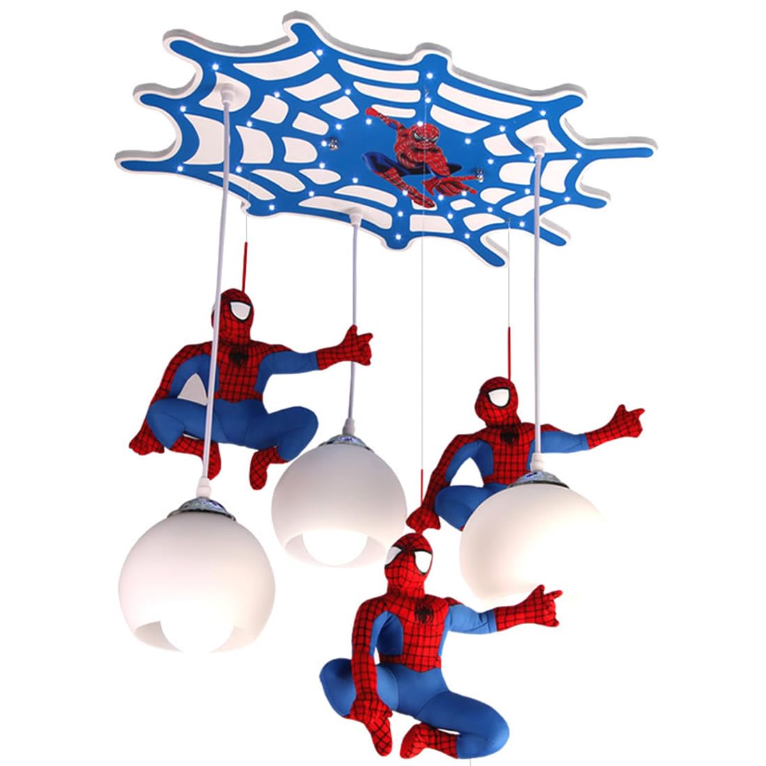 Lampada a sospensione Led Camera dei bambini lampadario creativo Design Plafoniera a Sospensione Moderna da letto Lampada Lampadario 3 Luci E27 Cartone Animato Ragazzi Ragazze Illuminazione