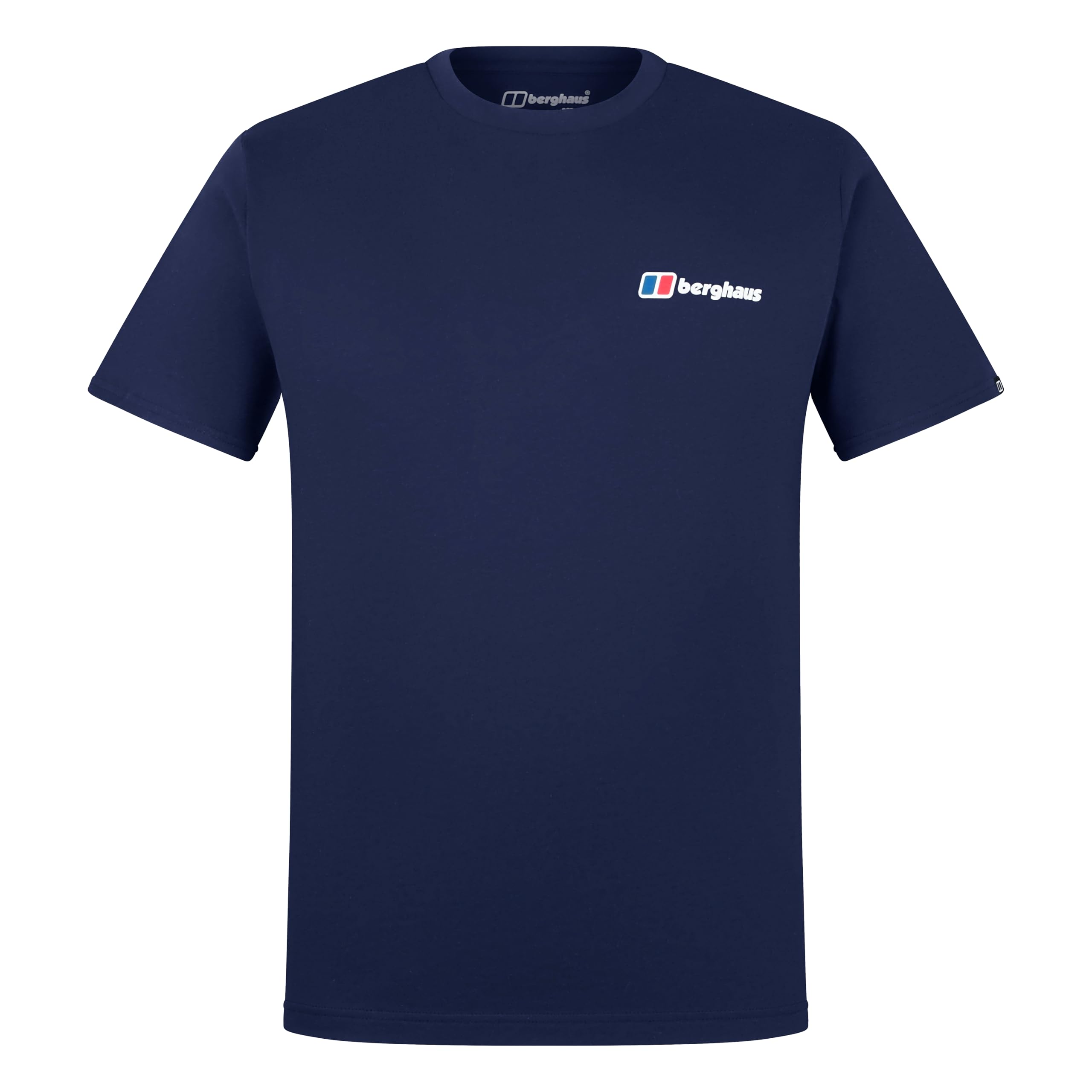 Berghaus Men's Front & Back T-Shirt | 100% Cotton Non-Technical T-Shirt, Dusk, S