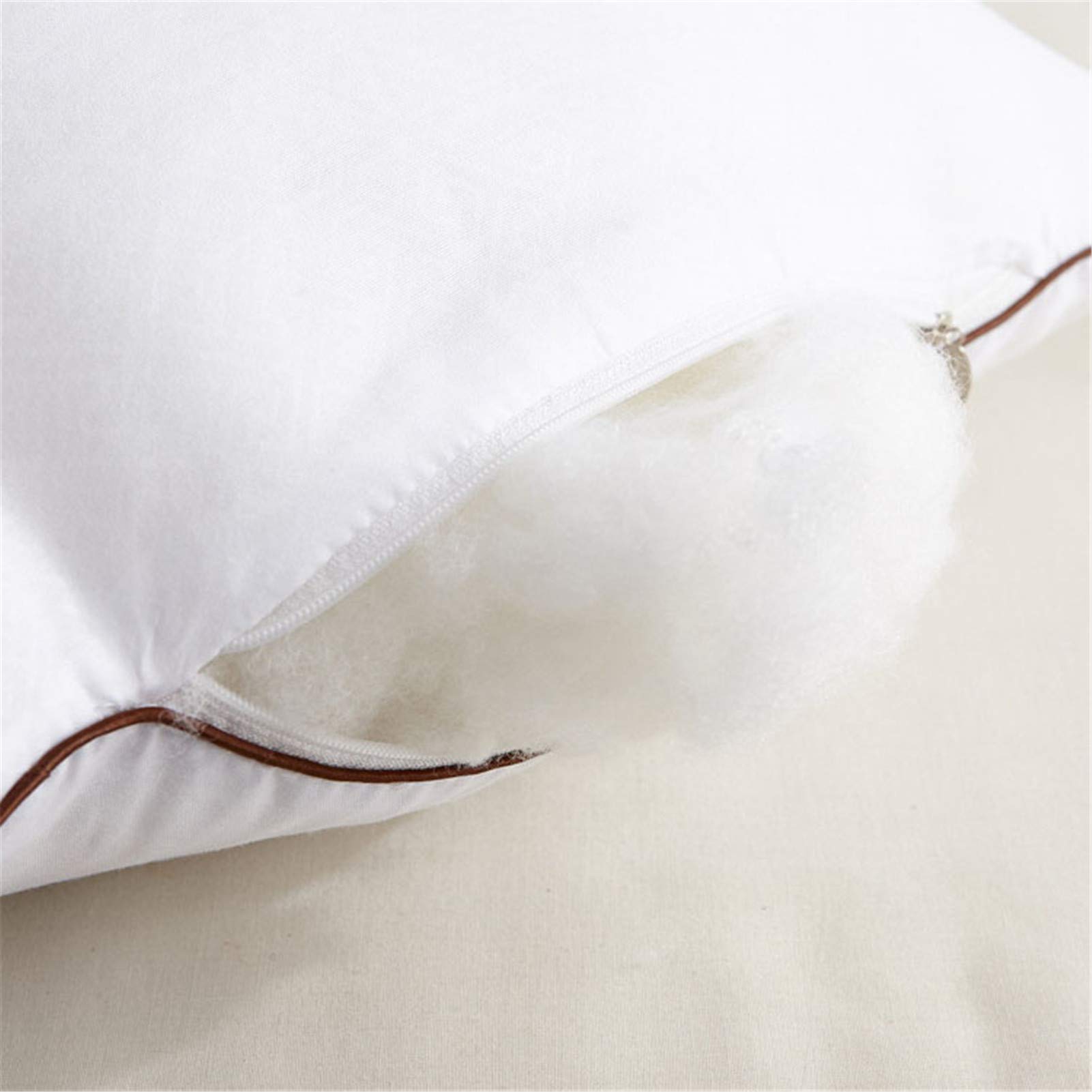 BEDSETS 2er Set Kopfkissen 48x74 cm - Kissen, Schlafkissen, 450g Anpassbare Füllung aus 100% Mikrofaser (2,48x74cmx2 900g)