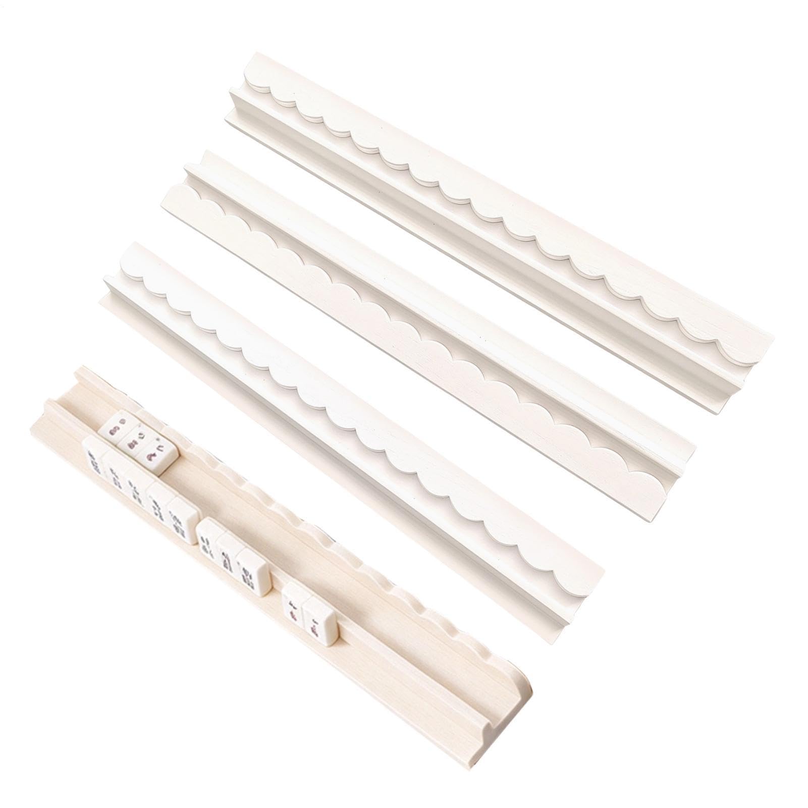 Mahjong - Scaffale per piastrelle, supporto in legno da 50,8 cm con