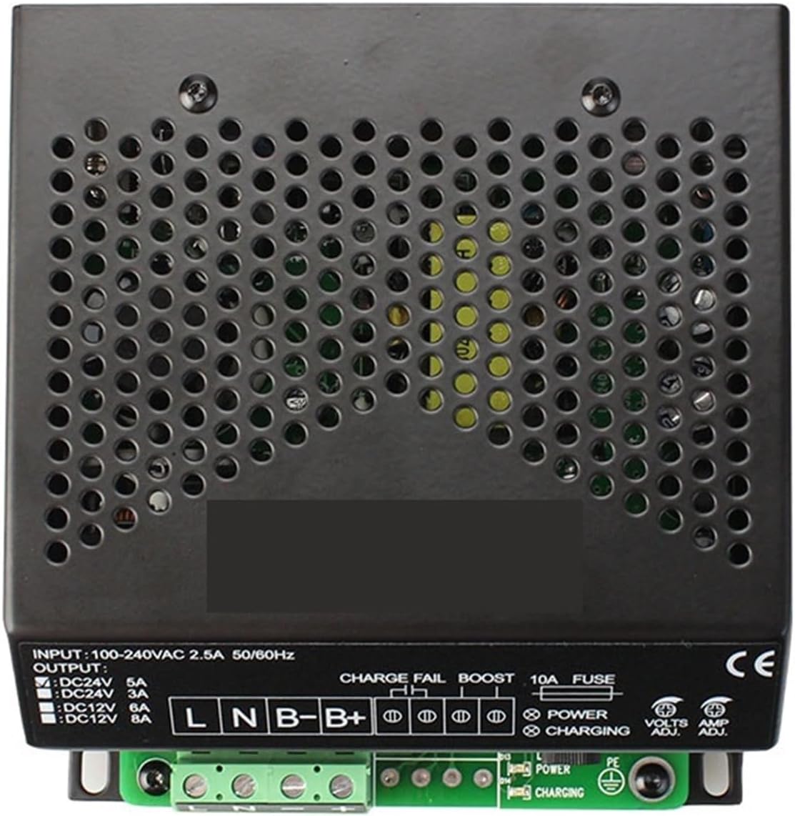 LBC2405 24V 5A Battery Float Charger Diesel Generator Battery Intelligent Charger Automatic Power Supply