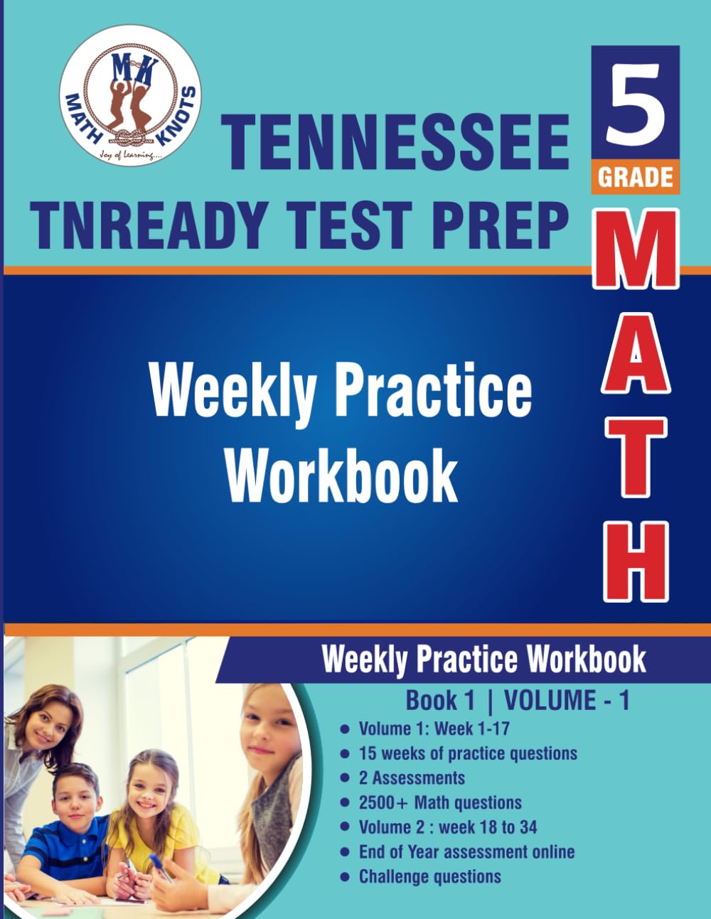 5th Grade Math : Tennessee State (TNReady) Test Prep : Weekly Practice ...