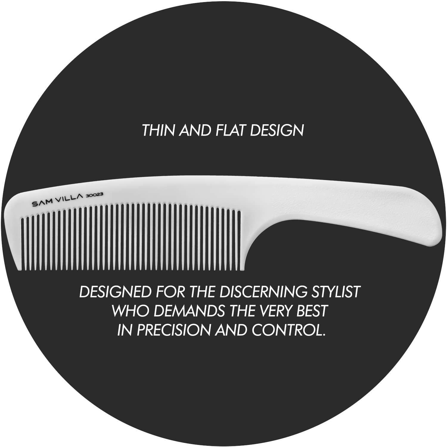 Sam Villa Artist Series Barbering Handle Comb
