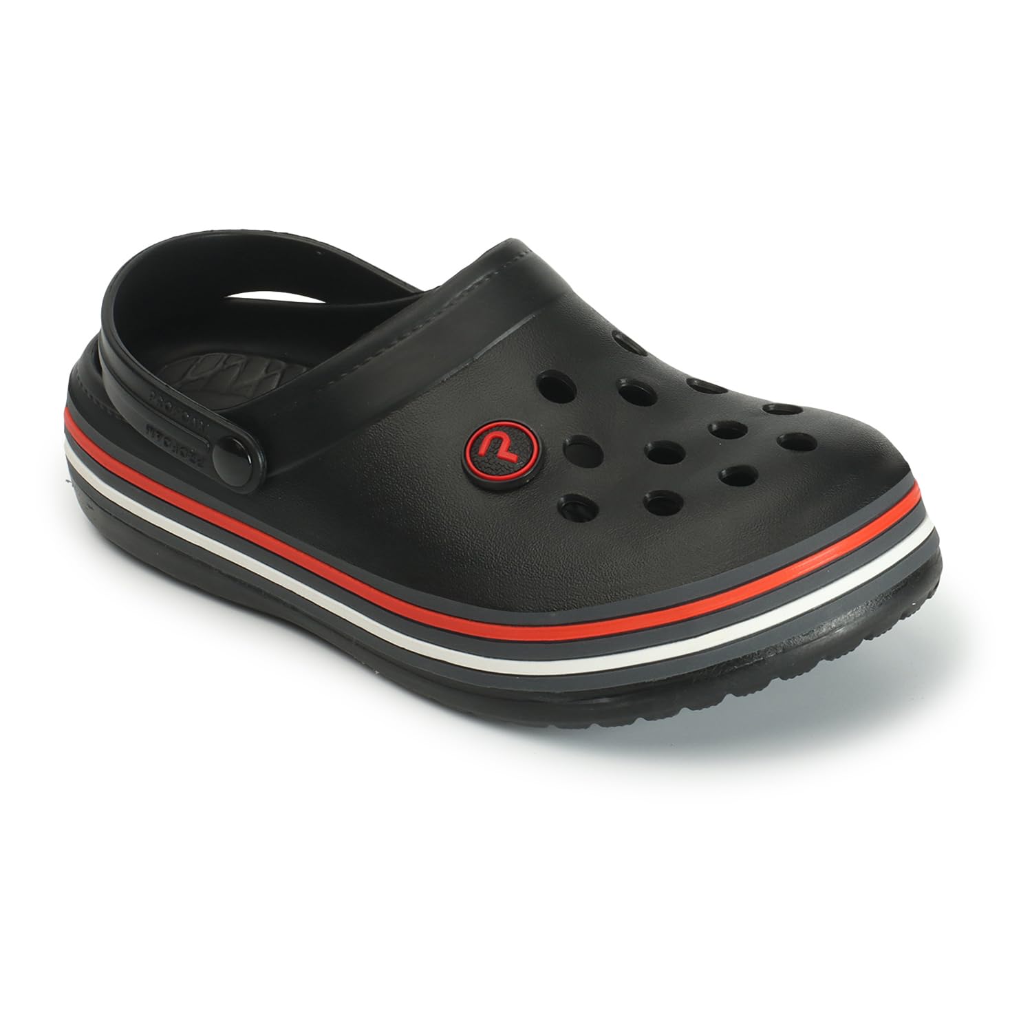 Profoam Lightweight Ultra Soft Clogs for Men (Black-Red, 9) (B0CJVKK485) Amazon Price History, Amazon Price Tracker