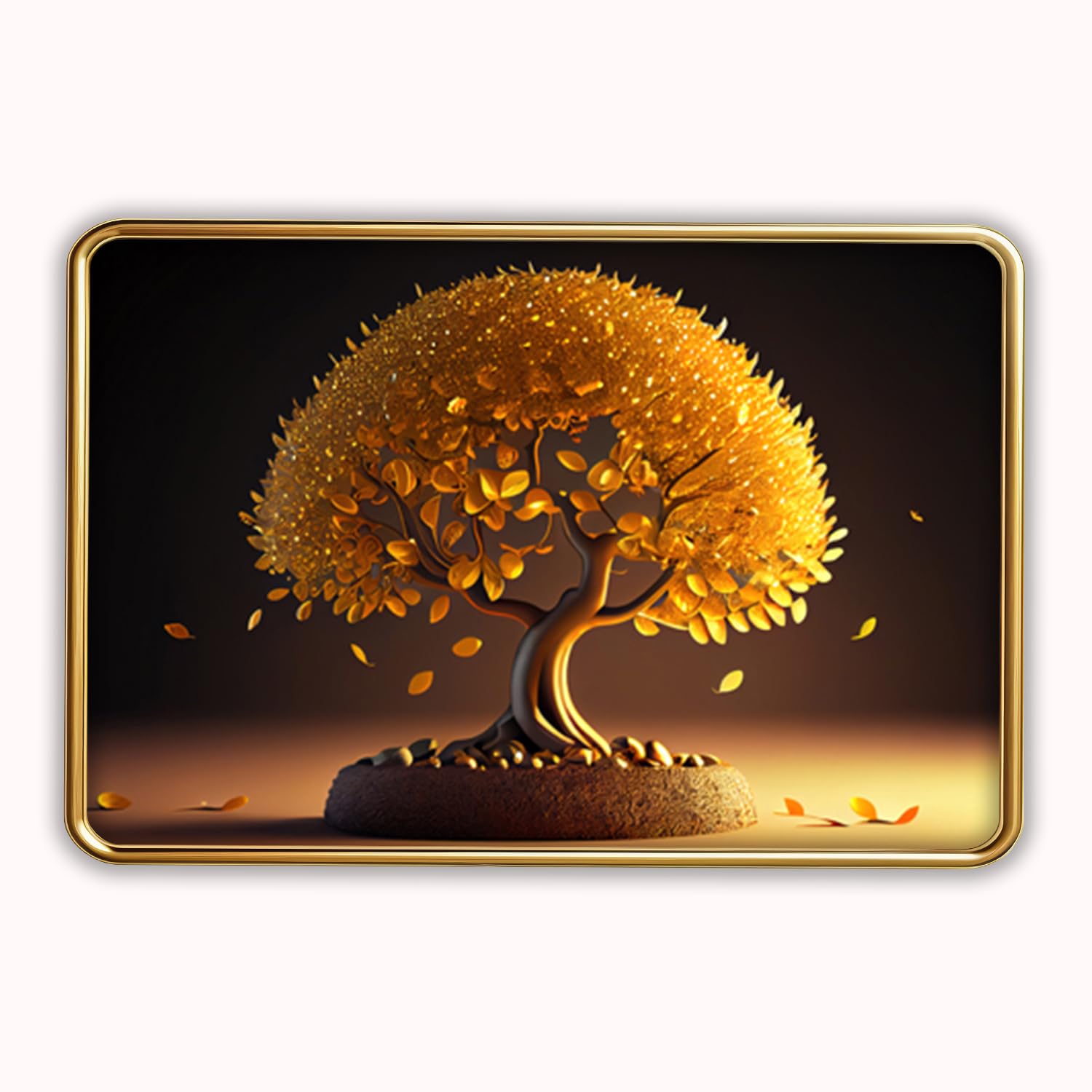 Vastu Money Tree Wall Painting - Bring Good Fortune -31