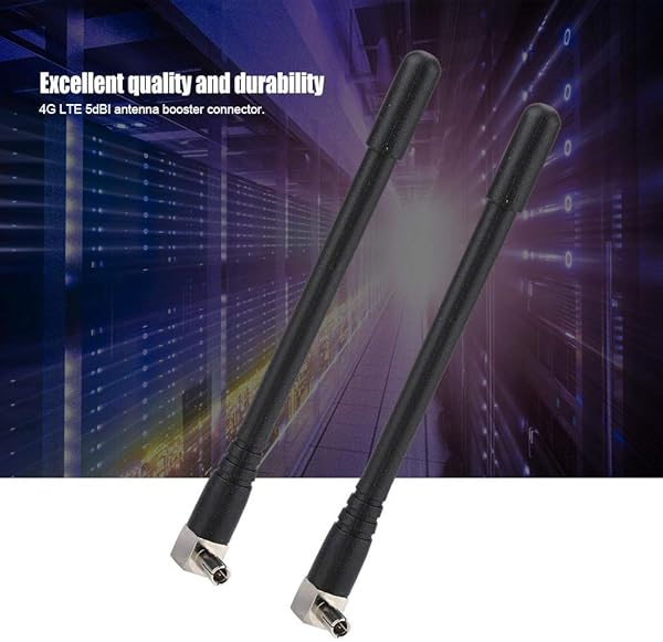 Socobeta 2PCS Antenna Booster 4G LTE 5dBi Antenna Booster Portable TS9 Antenna Booster Connettore