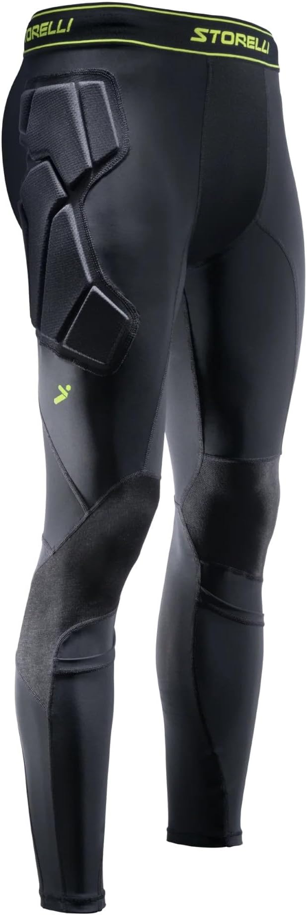 Storelli BodyShield Goalkeeper Leggings, Impact Protection & Turf Burn Resistance – SABR-Tex & NoBurn UHMWPE Knee Fabric