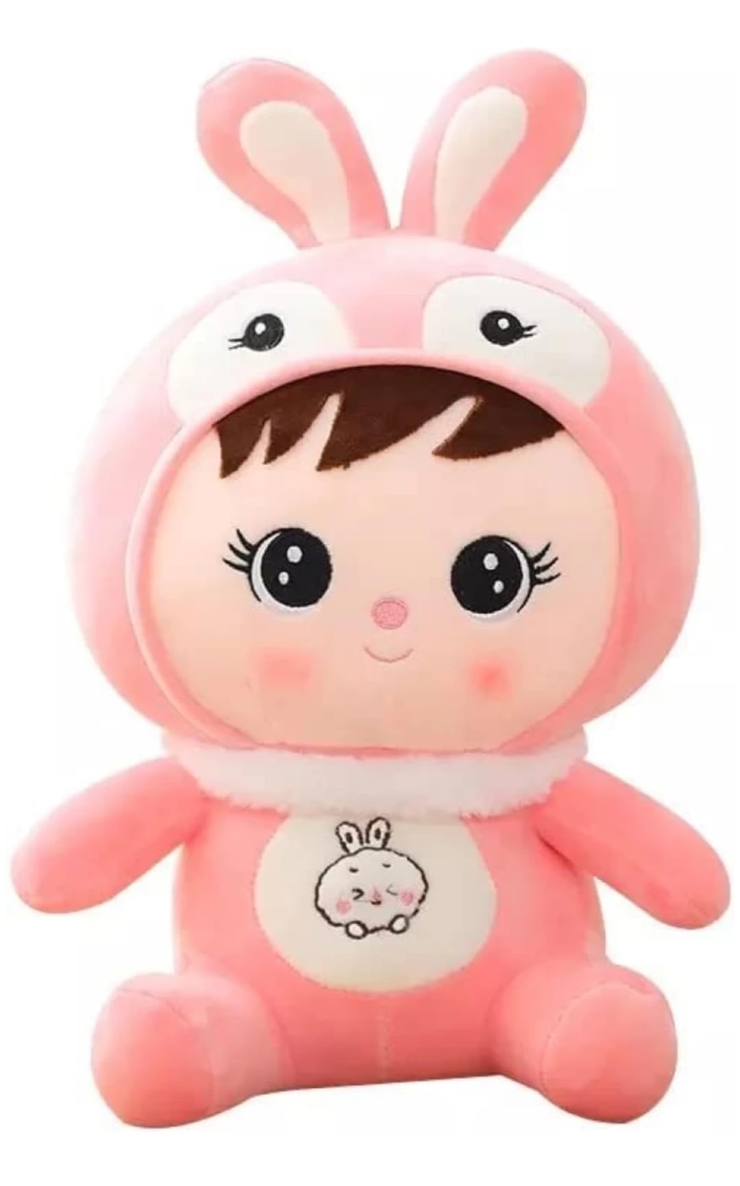 ACTINO DECOR & SHINE Soft Plush Doll Toy with Rabbit Ear, Teddy Bear, Gift Toy and Pillow for Kids, Girls and Adults (30 CM, Baby Pink) (B0DB27HXRD) Amazon Price History, Amazon Price Tracker
