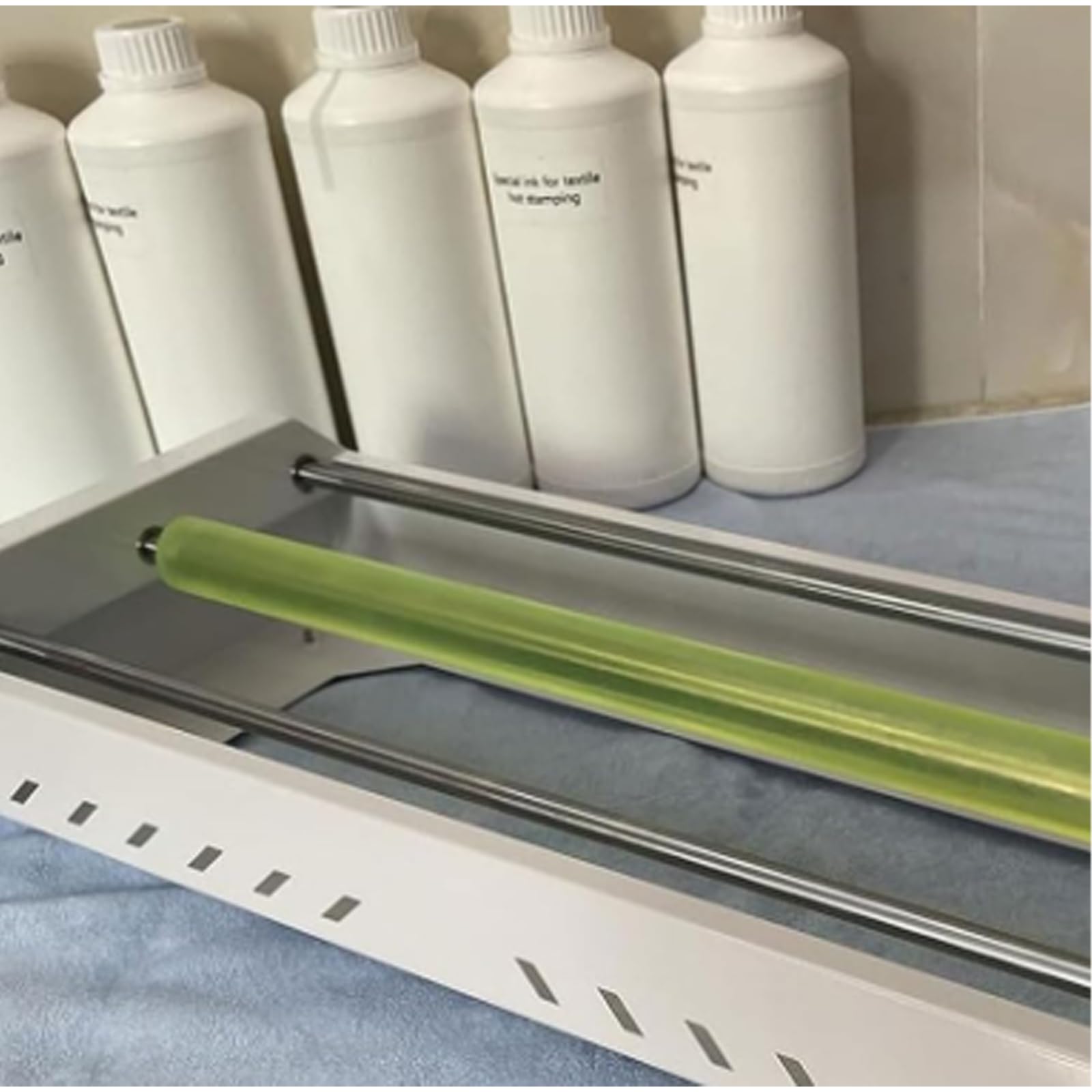Máquina mezcladora de pintura eléctrica, agitador de tinta de 6 botellas con velocidad ajustable, evita precipitaciones para tinta blanca DTF, ideal para manualidades y acuarela