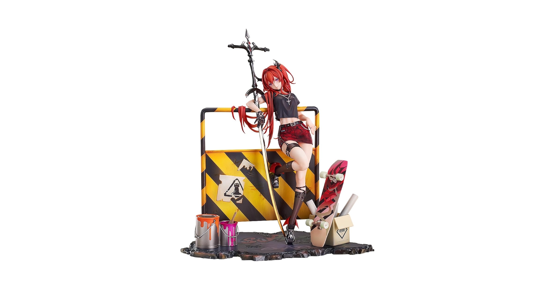 アークナイツ スルト 自由//失效 VER. 1/7塗装済み完成品フィギュア アークナイツ スルト 自由//失效 VER.1/7 完成品フィギュア