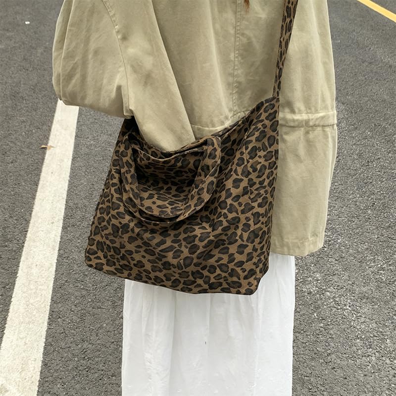 Bolso Tote Estampado Leopardo para Mujer miniatura 5