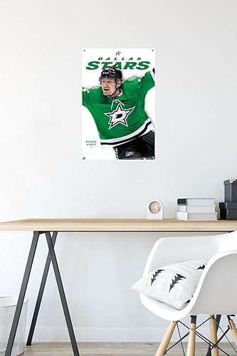 Miniatura 6 de Trends International NHL Dallas Stars Roope Hintz Feature Series 23 - Póster de pared, 14.72 x 22.37 pulgadas, paquete de póster premium y pasador