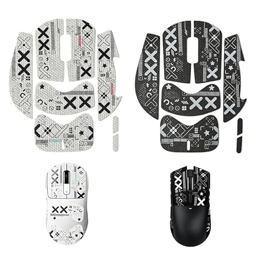 Vaniika Maus Griptape, 2 pcs Maus Grip Tape kompatibel mit G Pro X Superlight 2, Griptape Gaming Maus Mouse Grip Tape, Ultrathin Schweißabsorbierend Selbstklebend & Rückstandsfrei