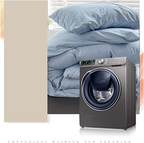 Miniatura 2 de Juego de funda de edredón suave de algodón cepillado lavado, juego de funda de edredón de color sólido, juego de funda de edredón individual, doble,