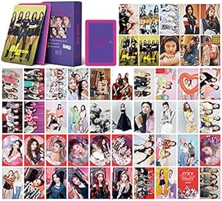 Kpop ITZY Photo Cards ITZY Mini Lomo Cards 54Pcs ITZY Guess Who Album Cards ITZY 2021 Collection Paper Cards Kpop ITZY Merch Photocard Set Gift for Fans