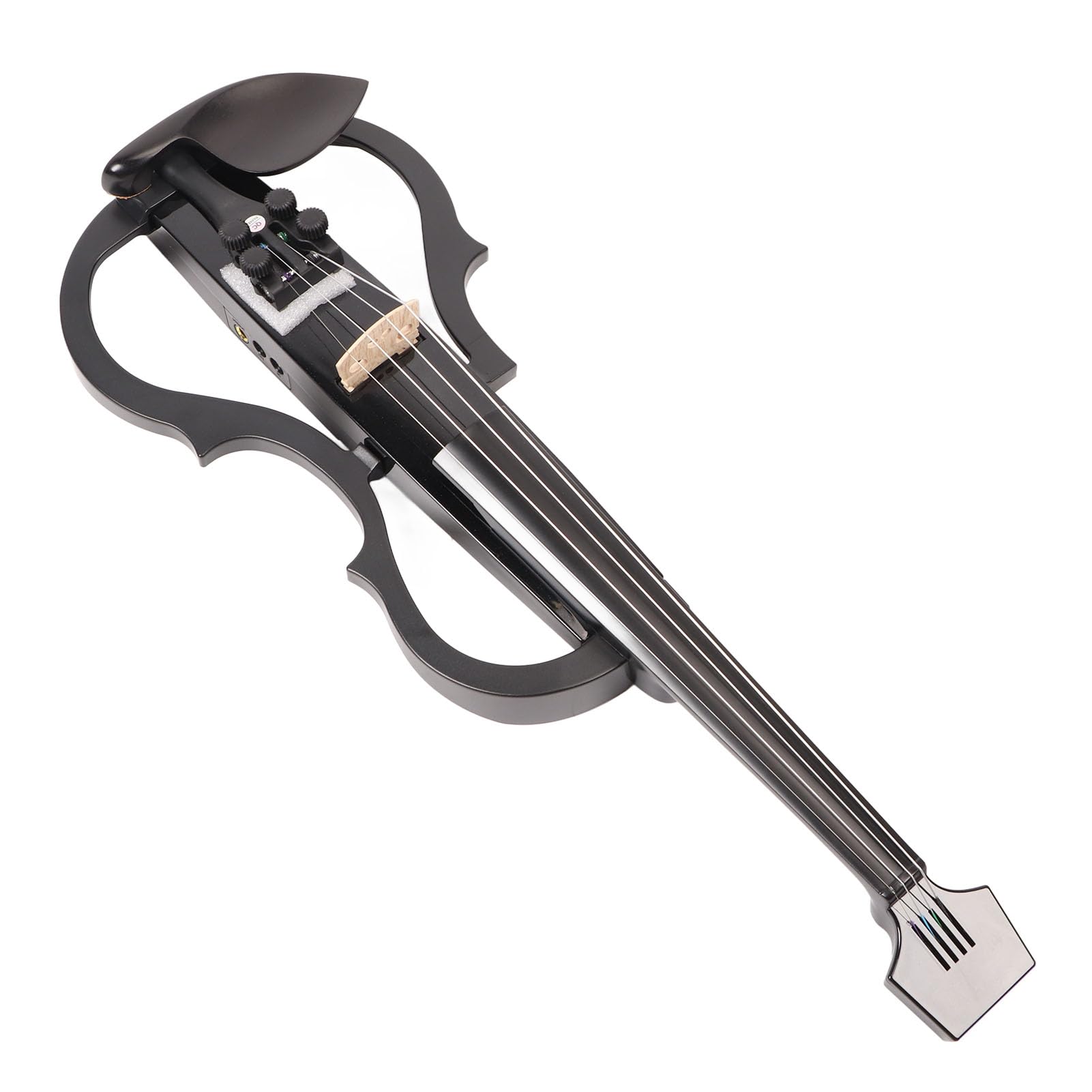 Violon électrique en fibre de carbone, 4/4 pour adultes débutants avec