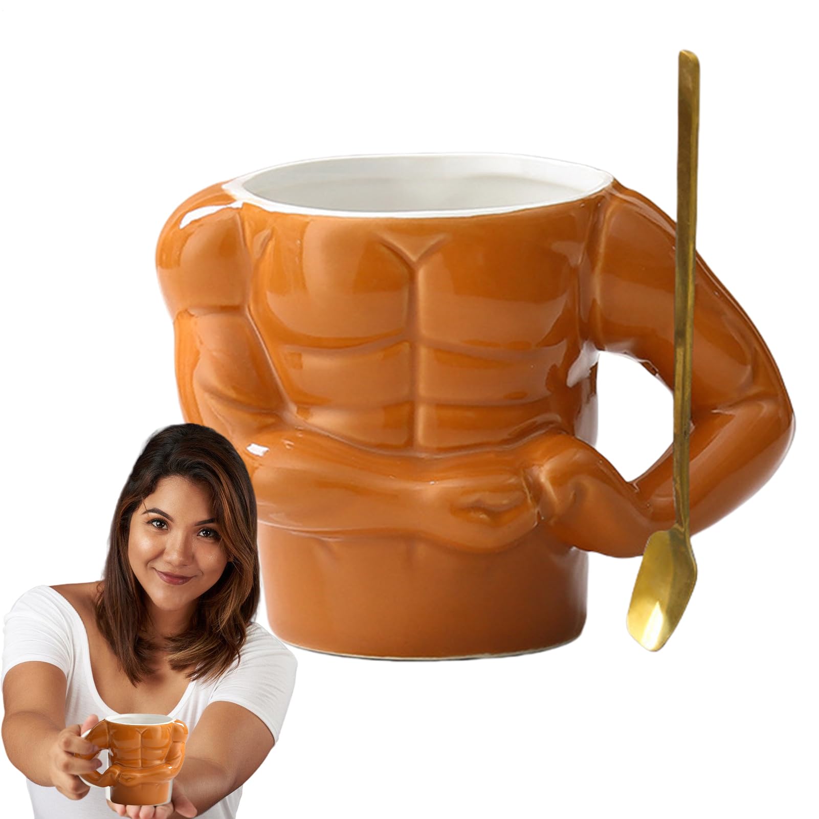 Mug à café en céramique original pour petits déjeuners