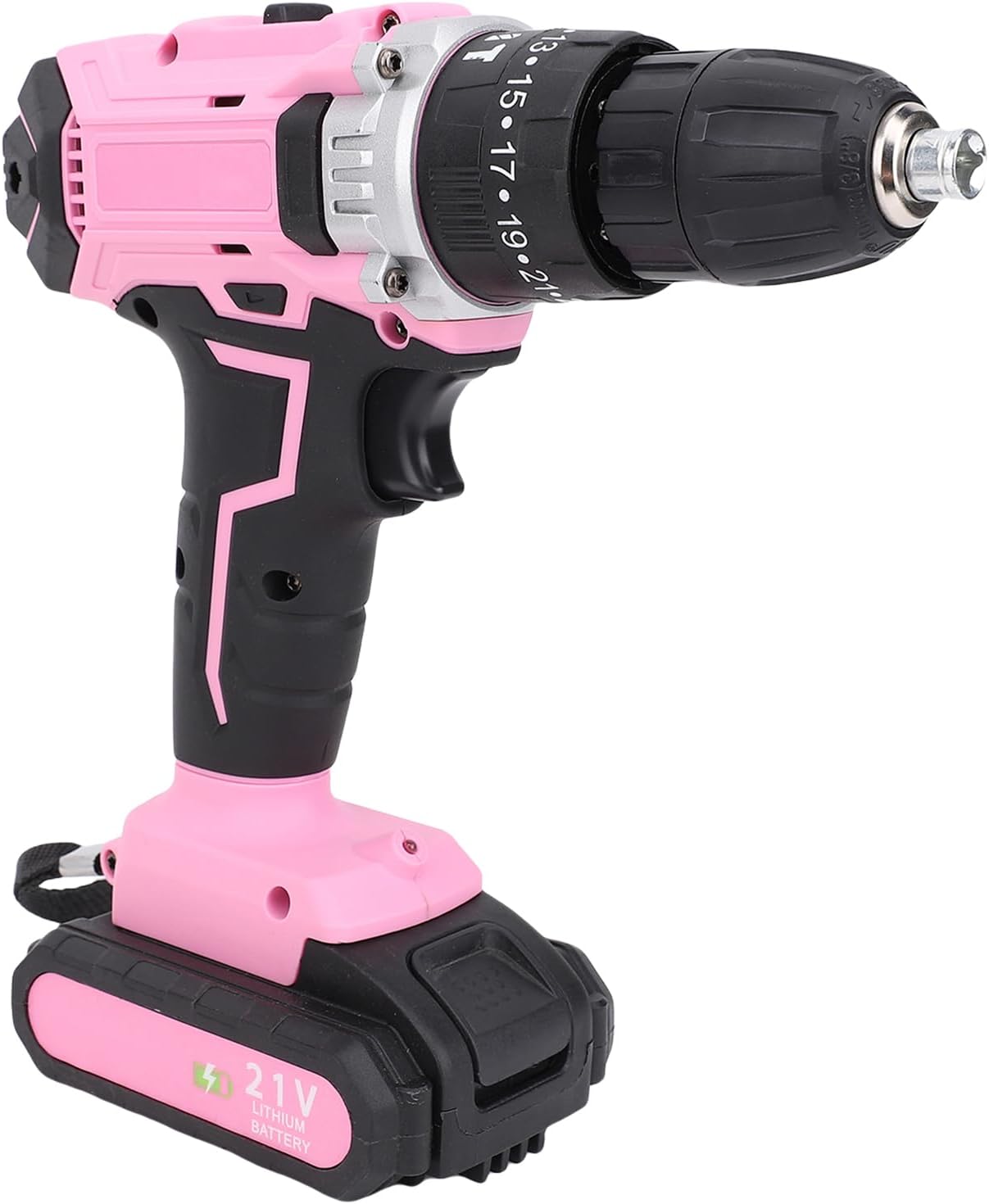 Matybobe 21V Cordless Impact Driver Portable Drill 3-in-1 Combo Kit for Home Outdoor Use (US Plug 110-240V)