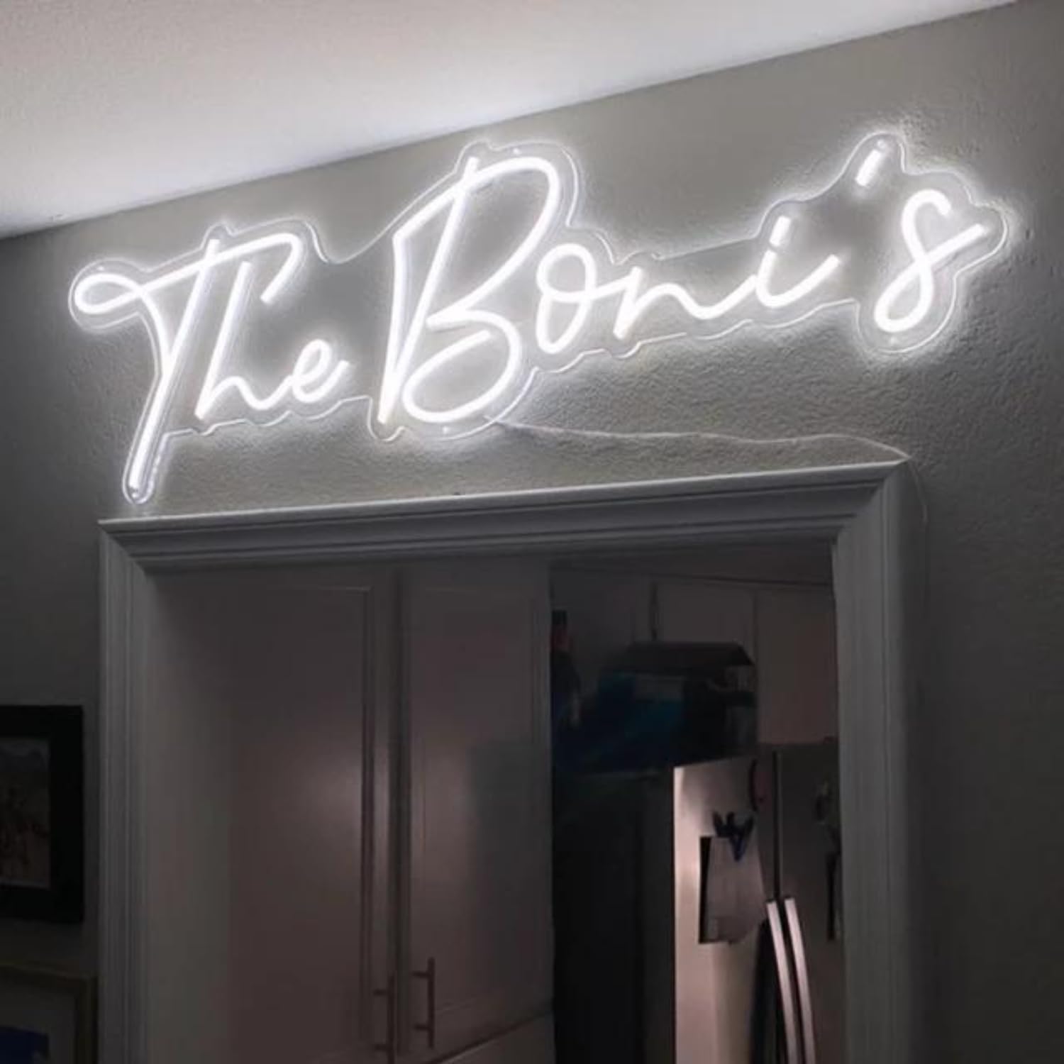 Custom Neon Sign for Wall Decor Personalized LED Neon Light Sign Customizable for Bedroom Wall Wedding Christmas Birthday Party Personalized Neon Sign Name Light Bar Game Rome Logo Christmas Decors