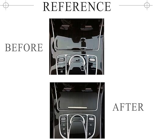 Miniatura 2 de 1797- Decoración para interiores de Mercedes Benz, de cristal transparente clase C