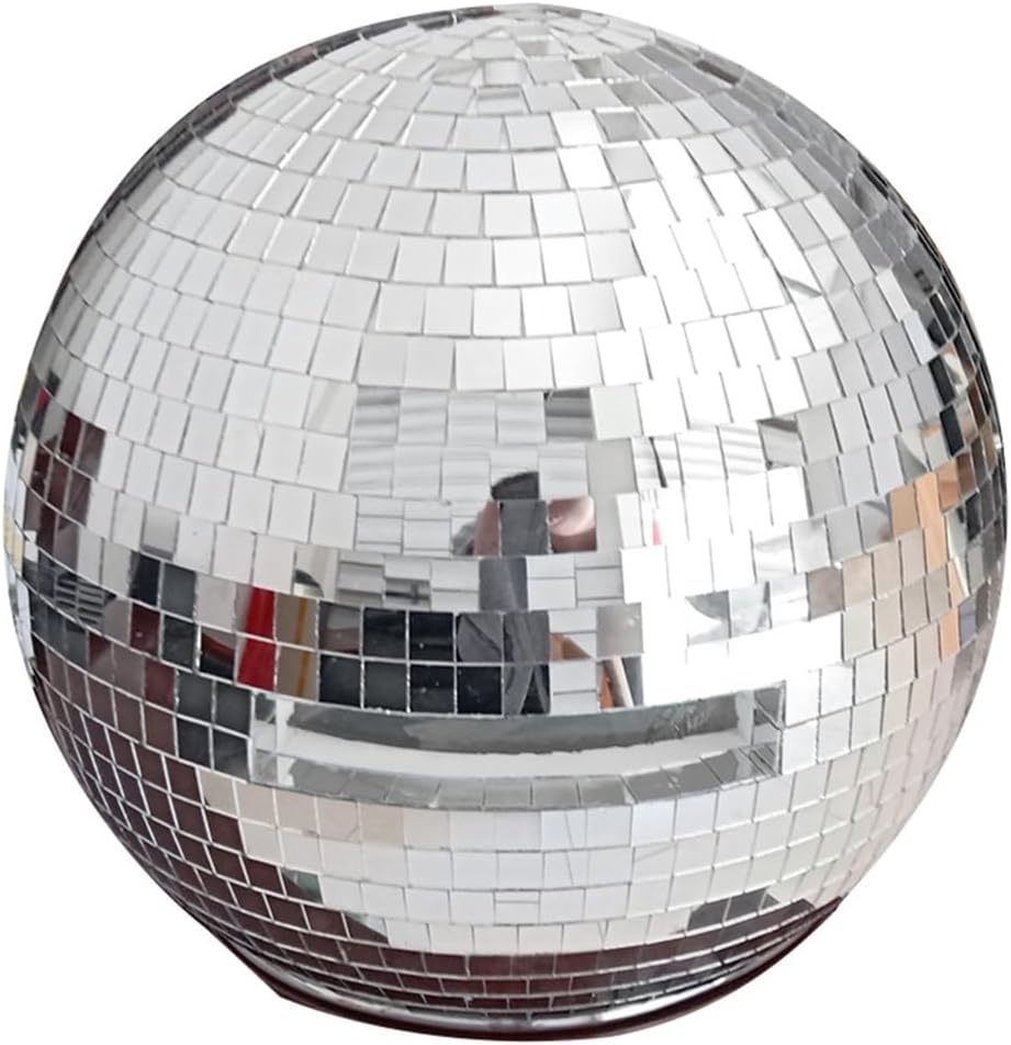 Discos Ball Silver Glitter Discos Party Decorations for Bar Club Celebration Festive Gatherings Accessory