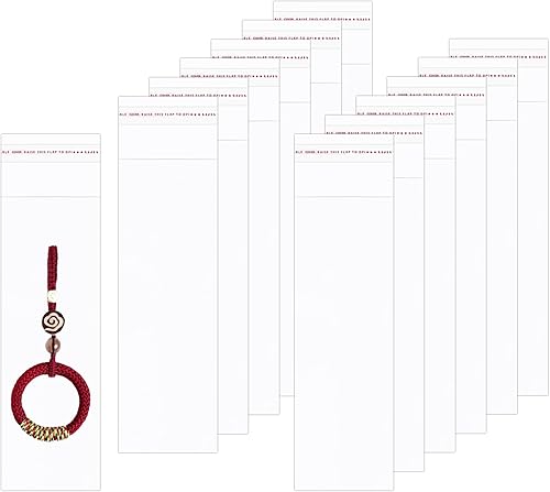 Miniatura 9 de KnR Harmony Bolsas largas de celofán, 300 unidades, 2 x 6, bolsas transparentes resellables para violonchelo, bolsa autoadhesiva de plástico