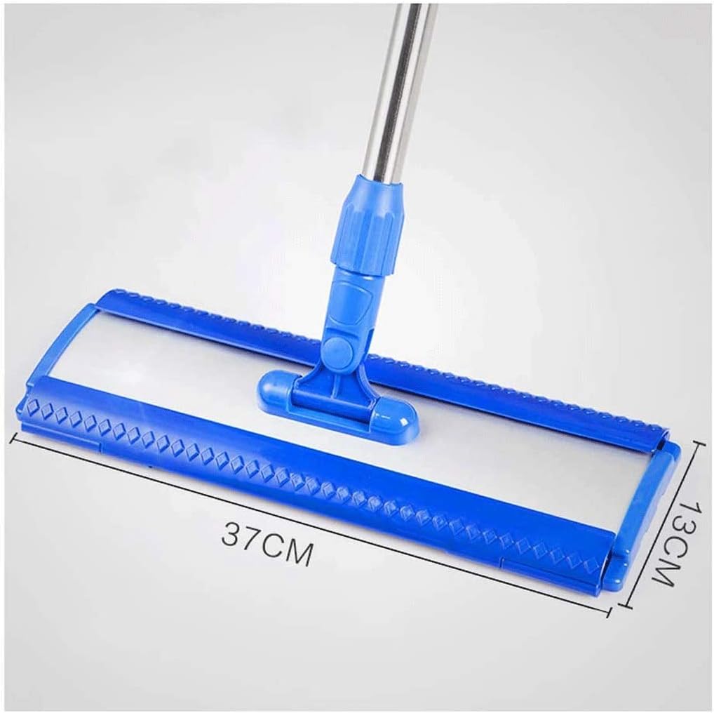 HBJWOV Professional Microfiber Mop for Hardwood, Laminate, Tile Floor Cleaning, Stainless Steel Telescopic Handle，Reusable Flat Mop