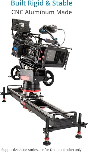 Miniatura 2 de Proaim Mitchell Flyking - Deslizador de precisión de 6 pies para configuraciones de cámara de hasta 154.3lbs154 libras. Panorámico sin rotación de