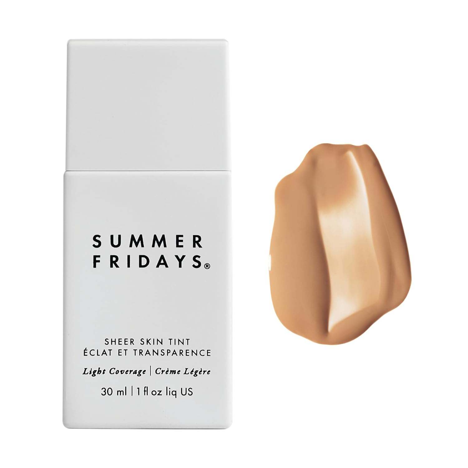 Summer Fridays Sheer Skin Tint – Tinted Moisturizer with Hyaluronic Acid