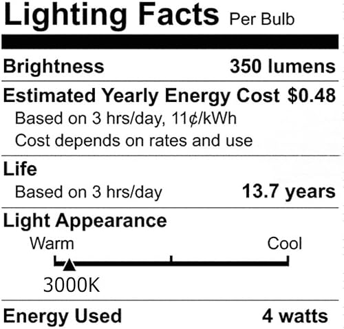 Miniatura 5 de Anyray 2 bombillas de repuesto para congelador FFFH20F2QW 40 W, bombillas 40T8 E17 base para electrodomésticos (blanco brillante, 6000 K)