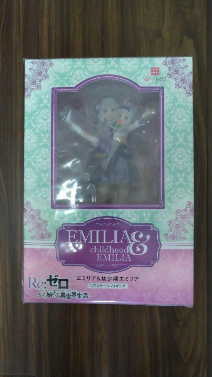 Re:ゼロから始める異世界生活　フィギュア　エミリア＆幼少期エミリア 1/7 Amazon.co.jp: Re:ゼロから始める異世界生活 エミリア&幼年期 エミリア