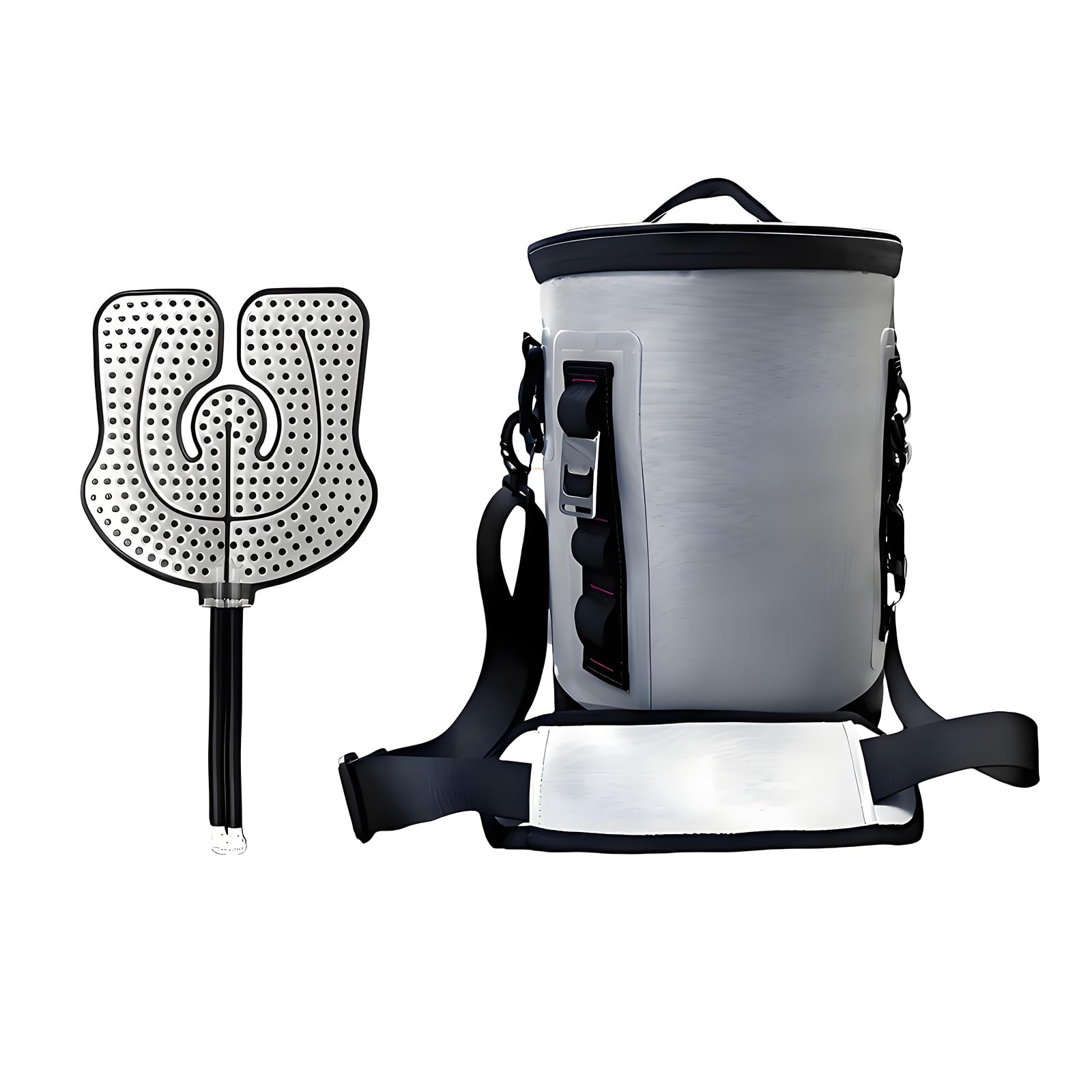 Máquina Terapia Frío, Sistema Crioterapia 9.5L con Bomba, Control Flujo Agua Ajustable Y Modo Circulación, Tiempo 10-30min, Sin Goteo, para Decir Adiós Al Dolor Y Hinchazón, Antiinflamatorio