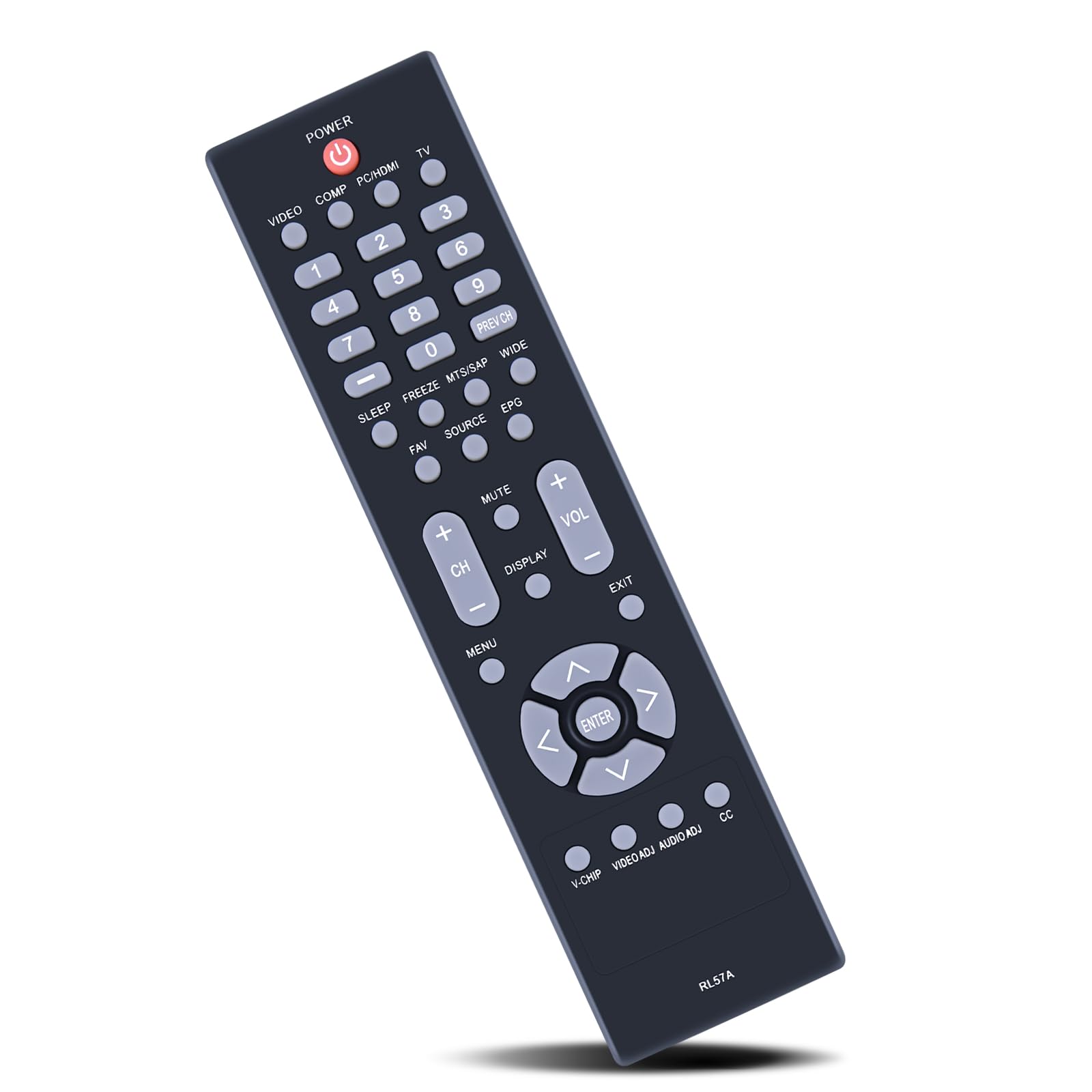 Télécommande RL57A AOC de rechange pour régler l'absence de signal TV - 8