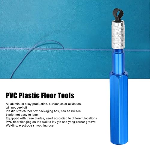 Miniatura 3 de Cuchillo de skiving de piso, aleación de aluminio para recorte de cuchillo de skiving nivelador de electrodos herramienta de raspado Herramientas de