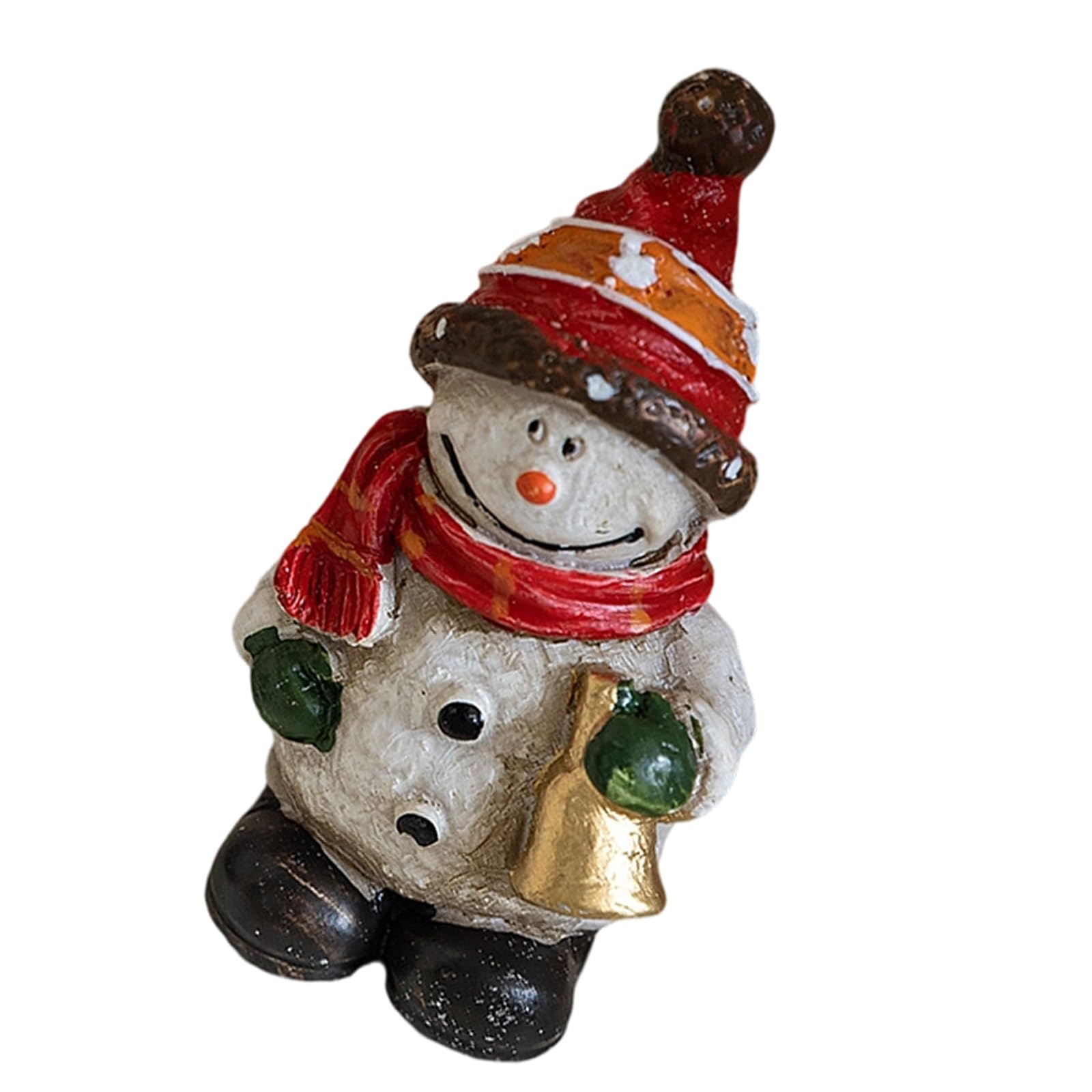 Xjdzineq 1 Resin Santa Statue Christmas Figurine Holiday Table Centerpiece Decor for Home Party Resin Santa Clauses Figurine