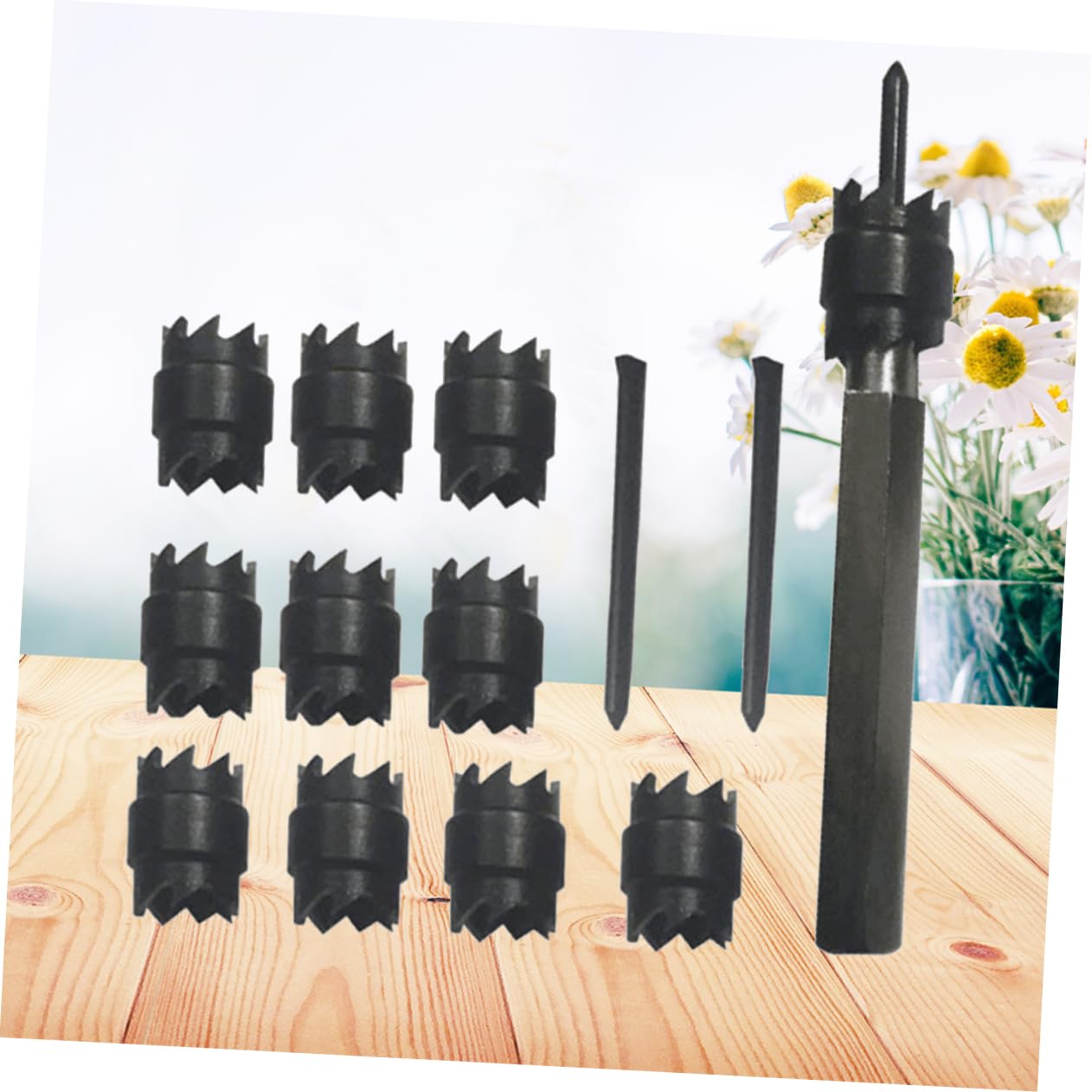 13Pcs Spot Weld Remover Drill Bit Double Sided Rotary Cutter for Efficient Spot Welding for Automotive Panel Separation and Work