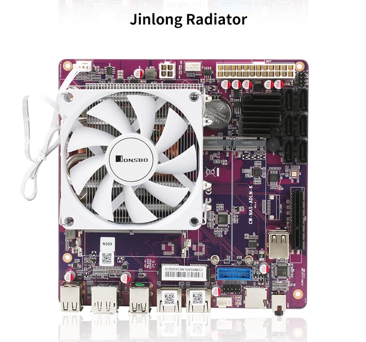 Amazon.com: CWWK N100/i3-N305 six-Bay NAS Monster Board/2 RJ45