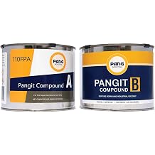 Pang Industiral Pang-It A&B Two-Part Chemical Cure Rubber for Repairing Tears and Gouges in Rubber Belting Material, Conveyors, Pully Lagging and Liners