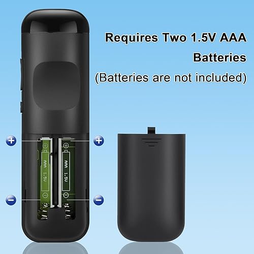 Miniatura 6 de Gvirtue Paquete de 2 control remoto de repuesto solo compatible con Roku TV, para TCL Rokupara Hisense Rokupara Onn Rokupara Insignia, para Sharp,