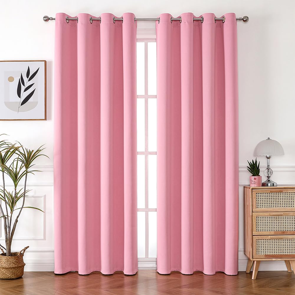 Rideaux occultants de qualité supérieure Simplicity Style A109 pour salon