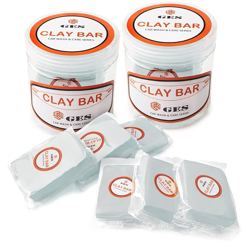Kit de Barra Clay para Detalhamento Automotivo GES 6 x 100 g, 600 g