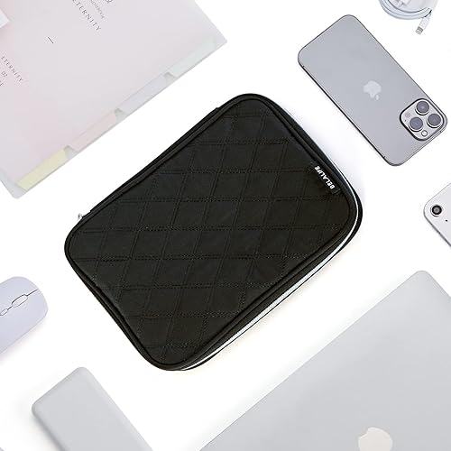 Miniatura 5 de BELALIFE Organizador electrónico, bolsa portátil para cables de viaje, almacenamiento técnico para cable, cargador, teléfono, auriculares, disco