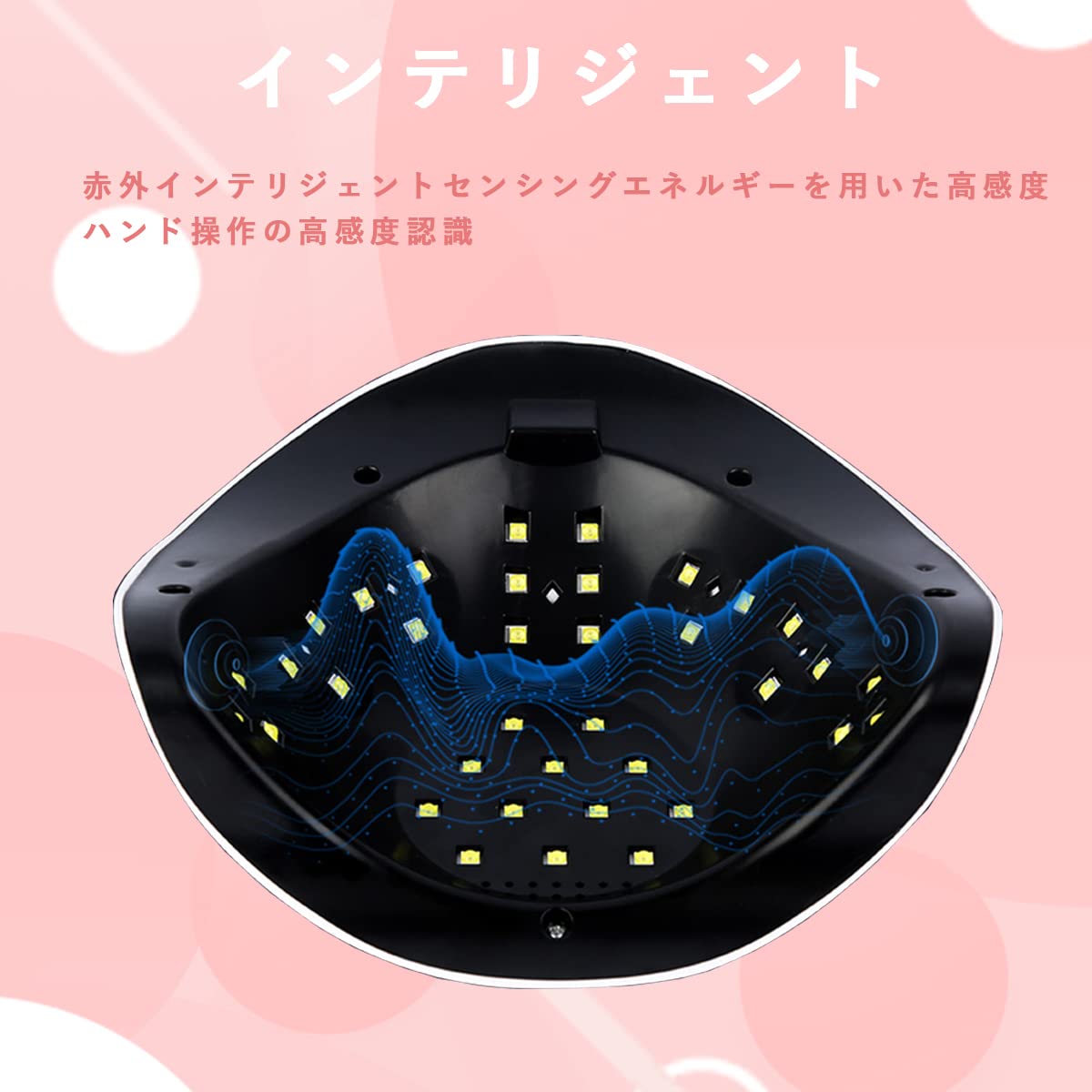 Amazon.co.jp: エルエンスタジオ ジェル硬化ライト LEDUVネイルライト