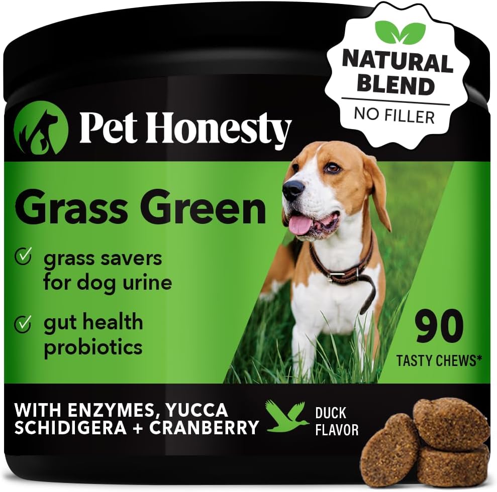 Pet Honesty Grass Green Pee Grass Spot Saver Caused by