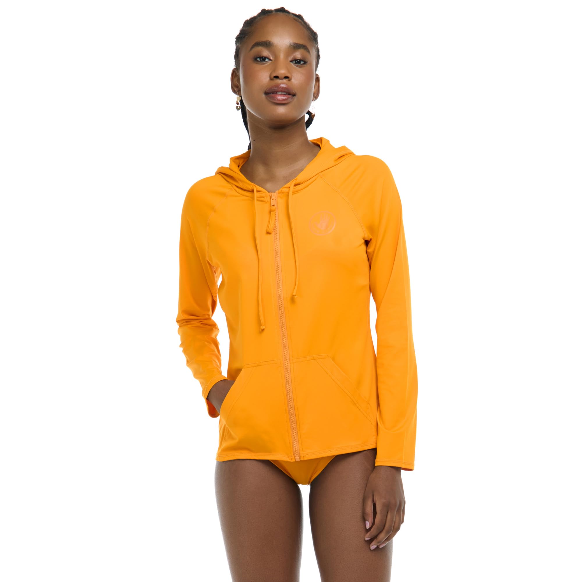 Amazon.com: Body Glove Women's Smoothies Barbara Solid Zip Front