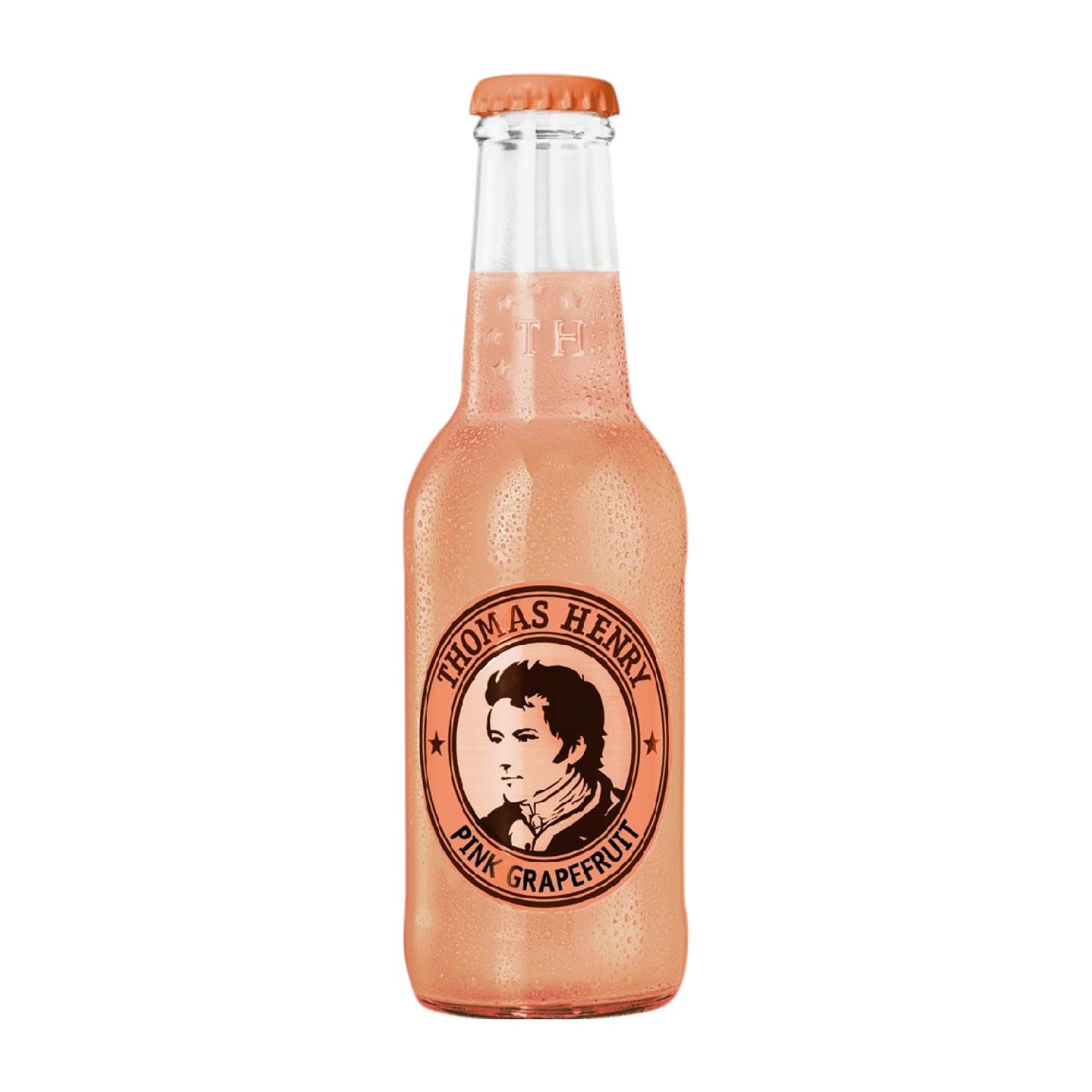 Refrescos y Mixers Caja de 24 unidades Thomas Henry Pink Grapefruit Botellín 20 cl