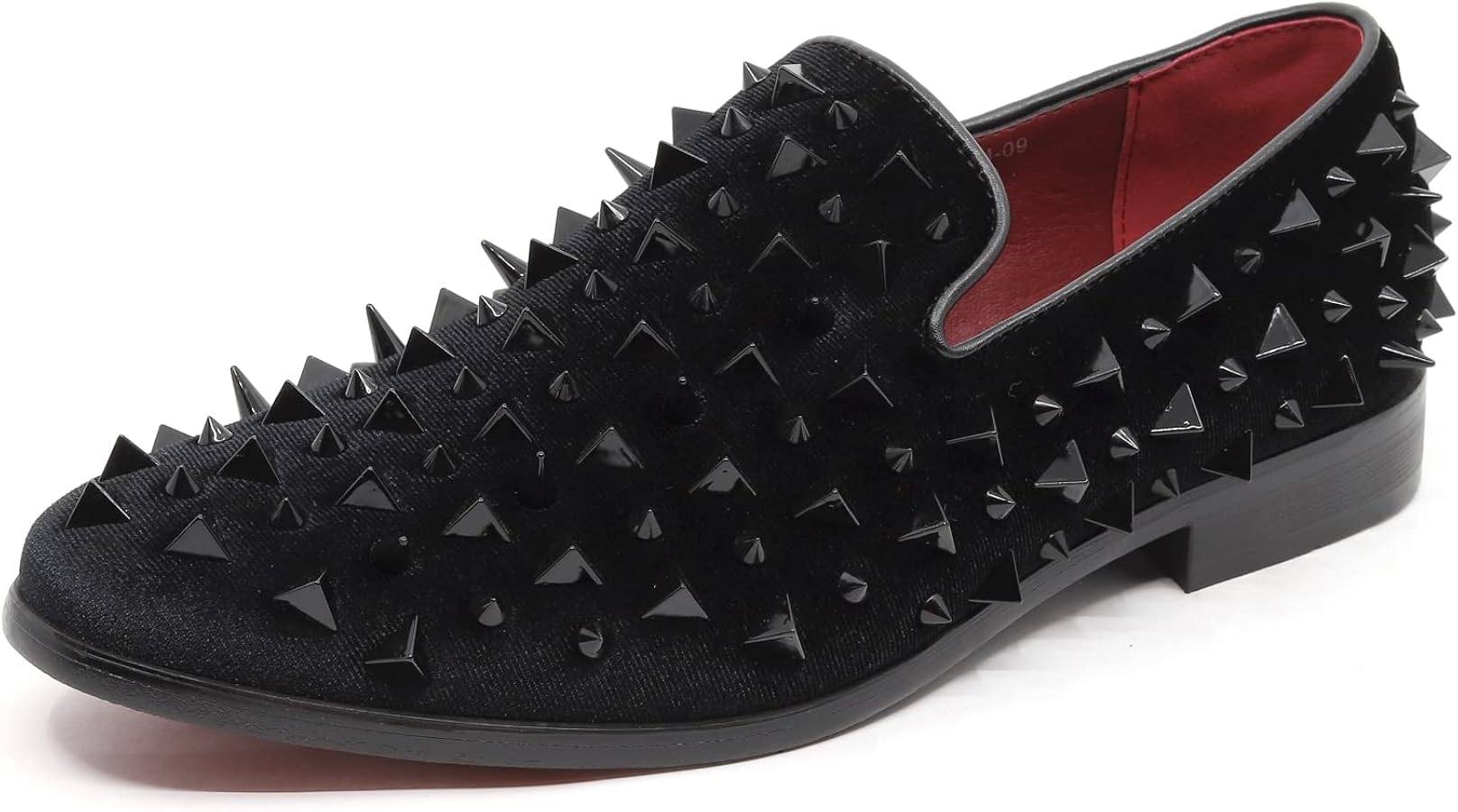 Amazon.com | Metrocharm Men's Velvet Fashion Smoking Spike Slipper Dress  Tuxedo Loafer Slip On Shoe SM-09 (Black, us_Footwear_Size_System, Adult,  Men, Numeric, Medium, Numeric_6_Point_5)