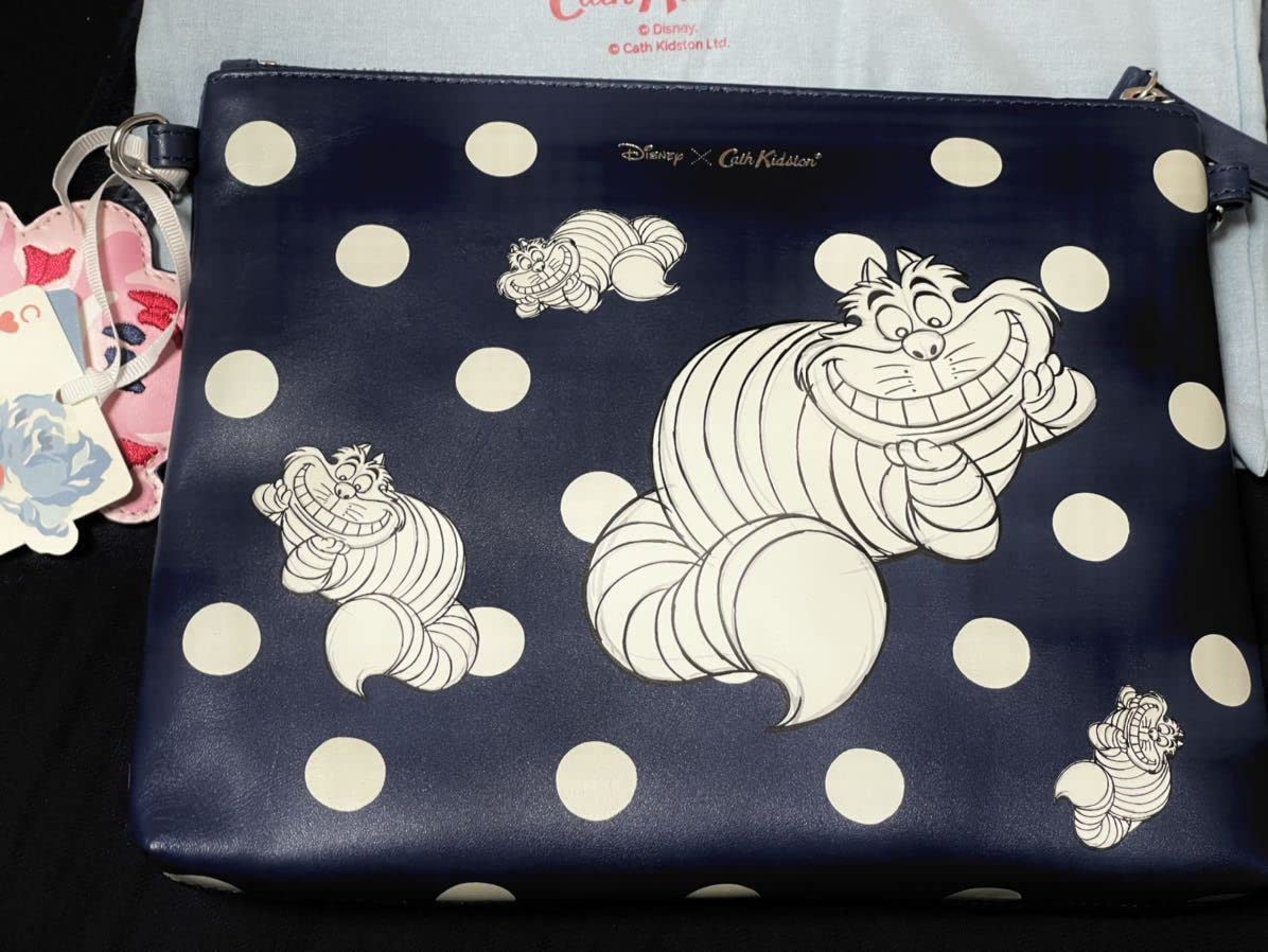 Amazon.co.jp: キャスキッドソン 不思議の国のアリス チシャ猫 バッグ  