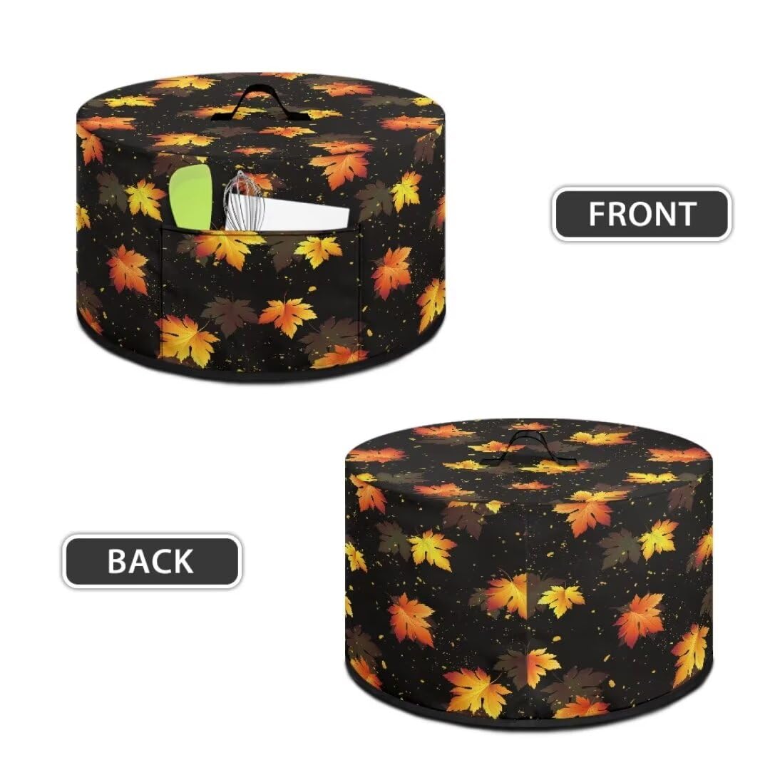 GOSTONG Strawberry Slow Cooker Cover Foldable Slow Cooker Appliance Dust-proof Covers Fits for Most 6-8 Quart Oval Slow Cooker