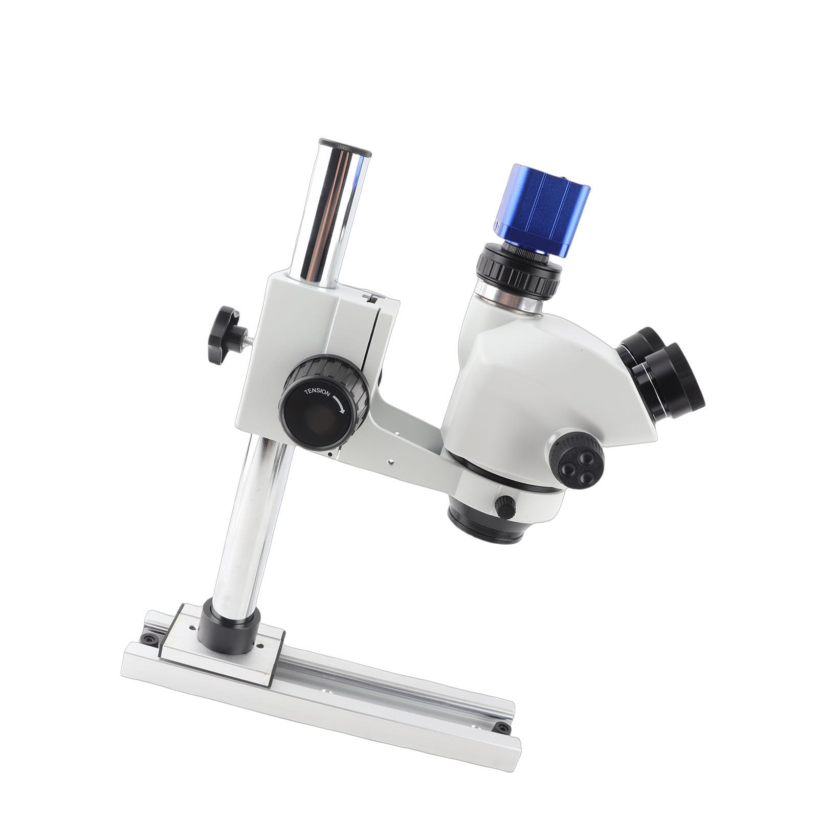 Eujgoov Kit de Microscopio Estereoscópico Trinocular 7x-50x Imagen de 24